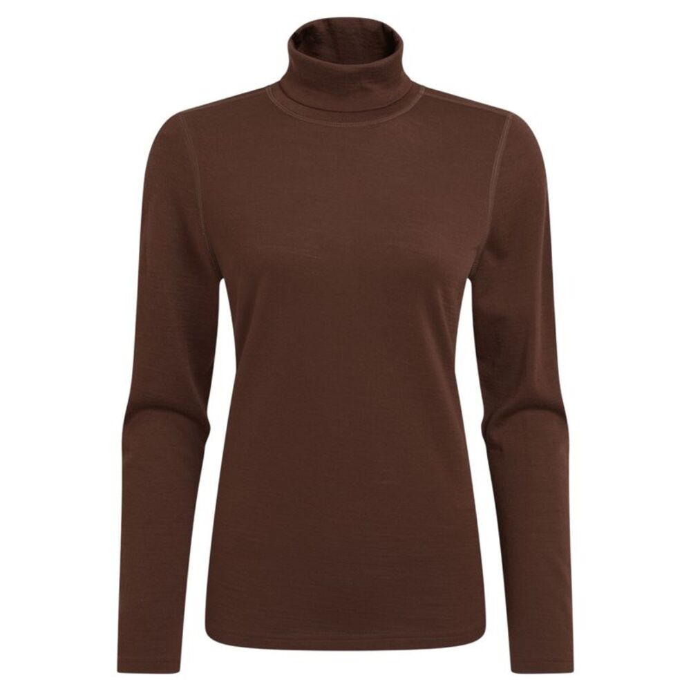 Craghoppers Womens/Ladies Charadrion Merino Wool Long-Sleeved T-Shirt / Dark Tru